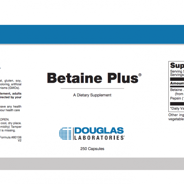 Betaine Plus ingredients