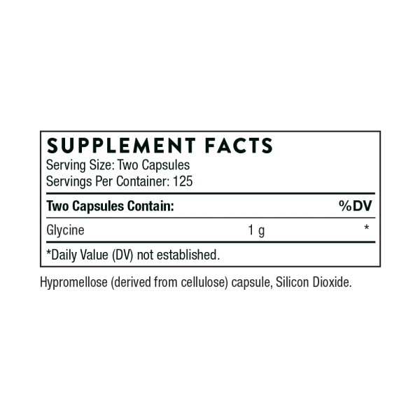 Glycine ingredients
