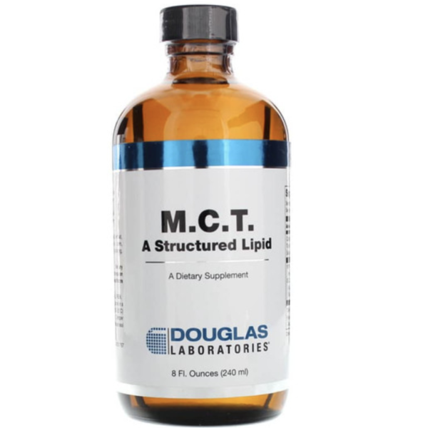 MCT oil label