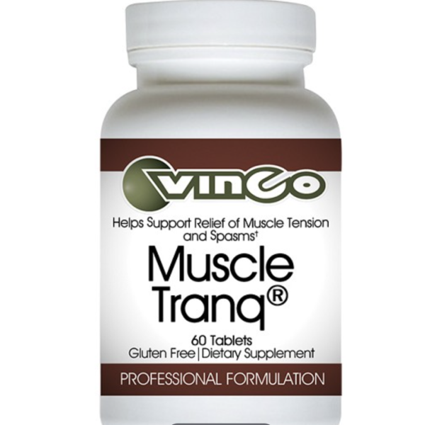 Muscle Tranq label