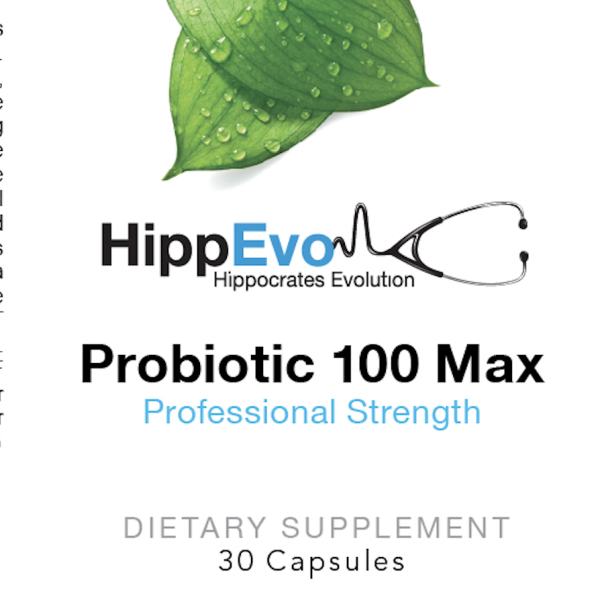 Probiotic 100 Max label
