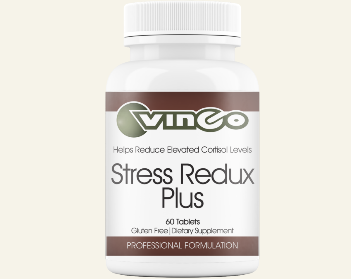 Stress Redux Plus label
