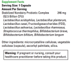 mega probiotic ingredients