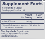 Eco Adrenal 200 ingredients