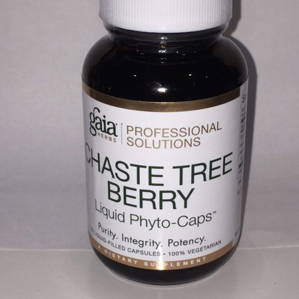 chaste tree berry label