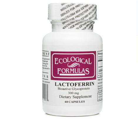Lactoferrin label