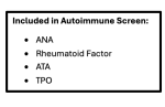 Autoimmune bundle tests