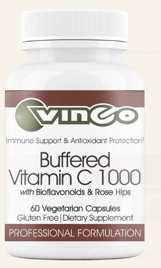 Buffered Vitamin C Label