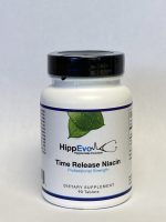 Time Release Niacin label