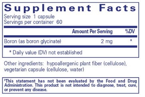Boron Ingredients